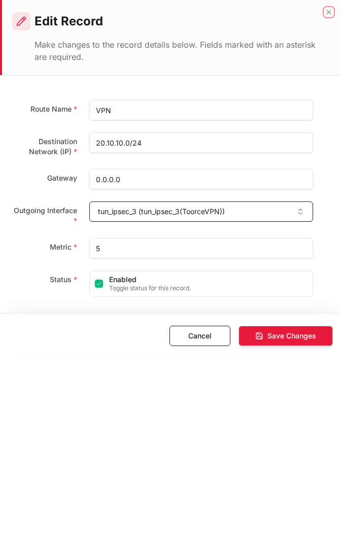 Edit form
