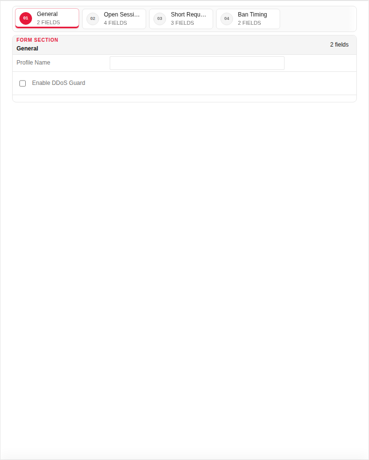 Add — General (empty)