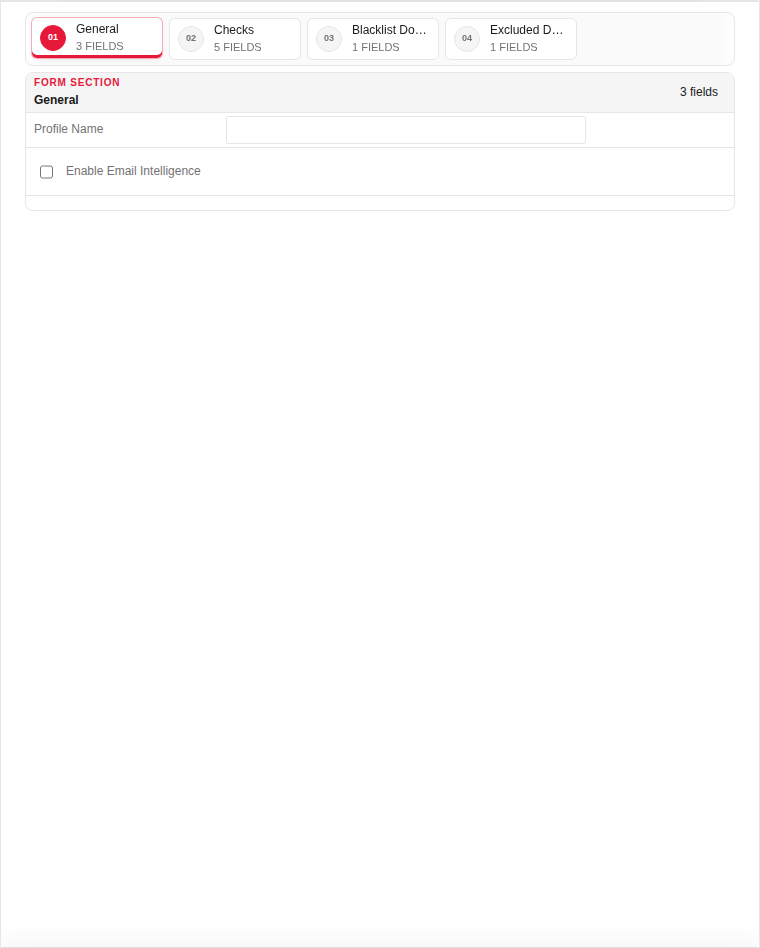 Add — General (empty)