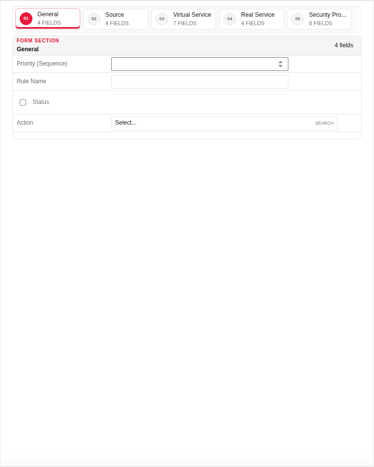 Add — General (empty)
